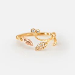 Ole Lynggaard Ringe | Blooming ring pavé