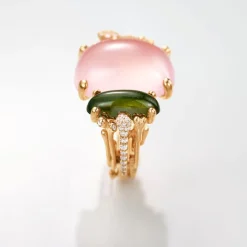 Ole Lynggaard Ringe | BoHo ring double pavé