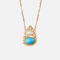 Ole Lynggaard Halsketten | Hochkarätige Juwelierkunst | BoHo-Anhänger an Nature-Collier