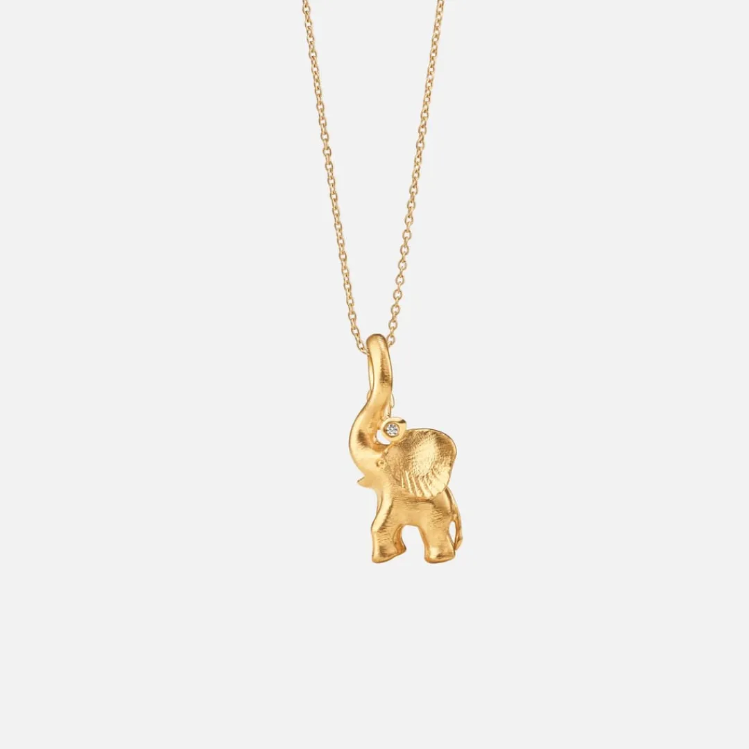 Ole Lynggaard Anhänger | Elephant anhänger medium