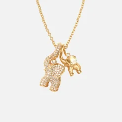 Ole Lynggaard Halsketten | Schmucksets | Elephant-Anhänger mit Collier