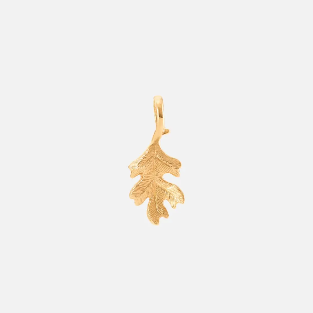 Ole Lynggaard Anhänger | Forest Oak leaf pendant small