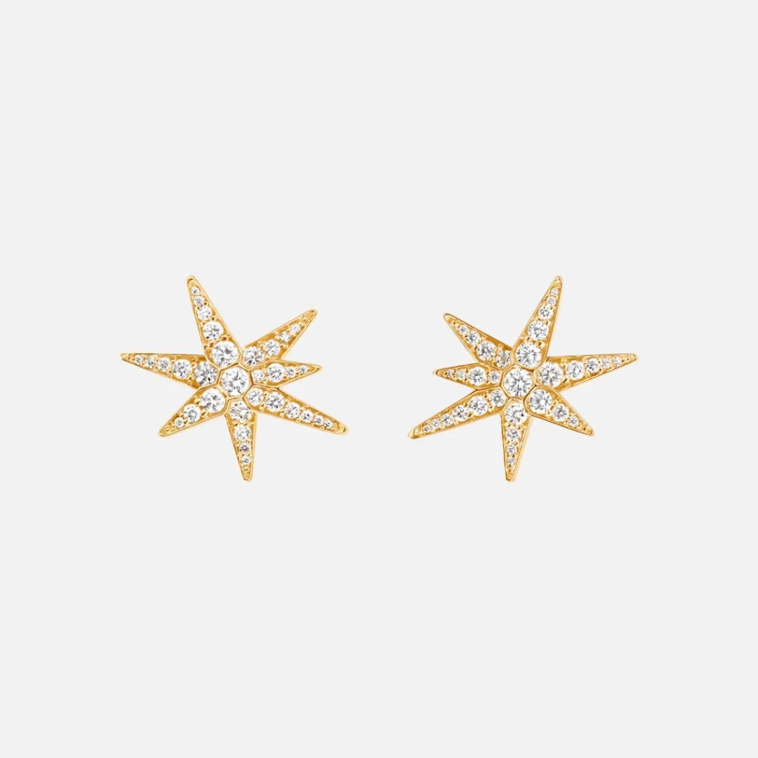 Ole Lynggaard Ohrringpaare | Funky Stars-Ohrringe medium