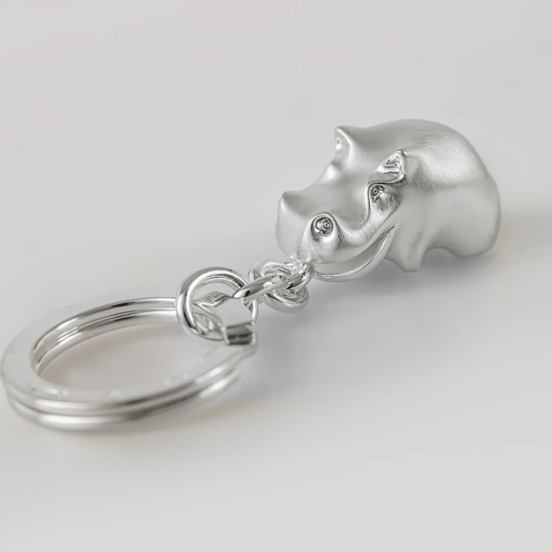 Ole Lynggaard Accessoires | Schlüsselanhänger | Hippopotamus key ring