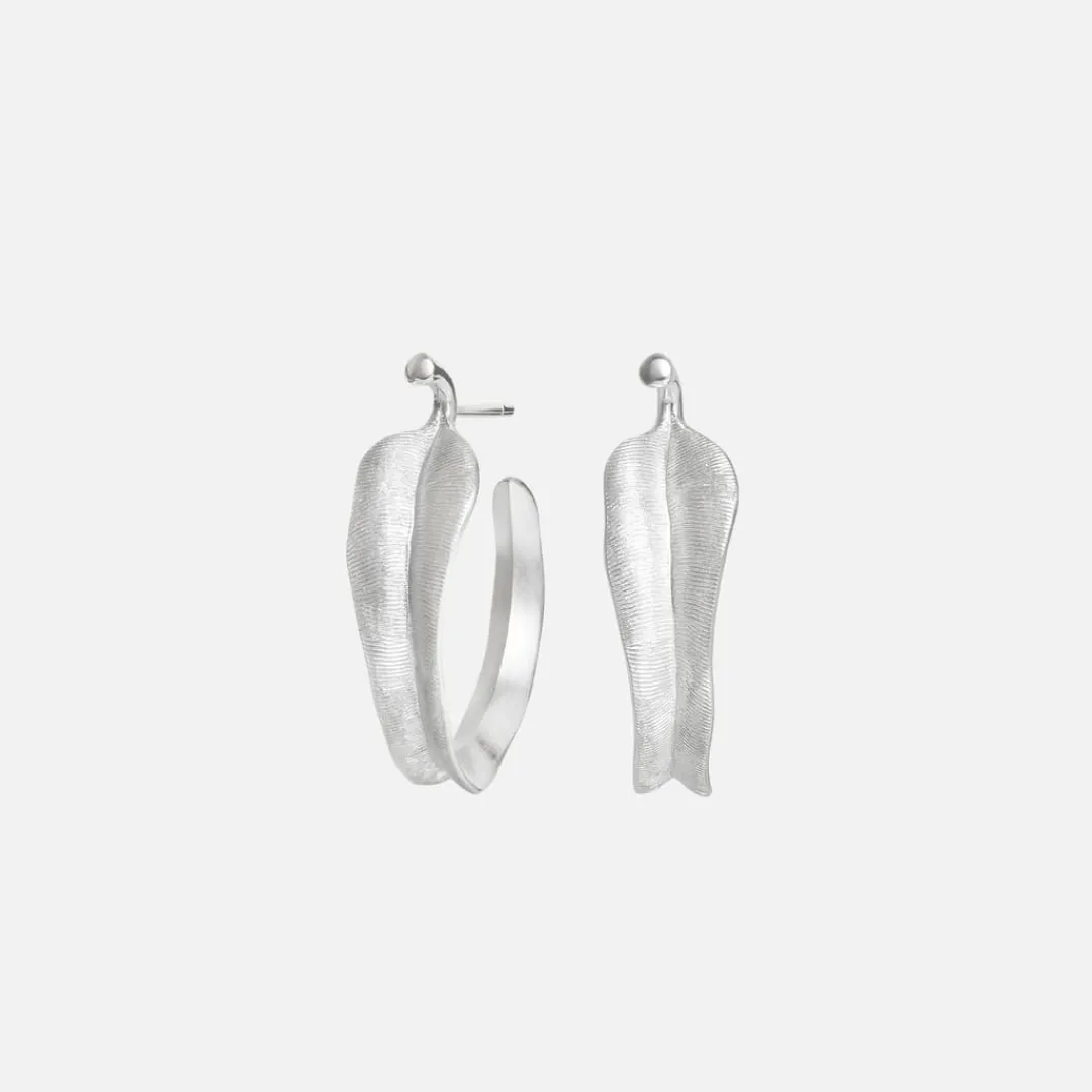 Ole Lynggaard Ohrringpaare | Leaves creols small