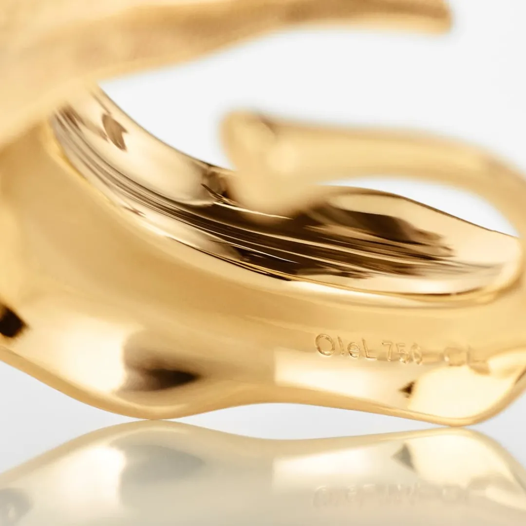 Ole Lynggaard Ringe | Leaves ring medium