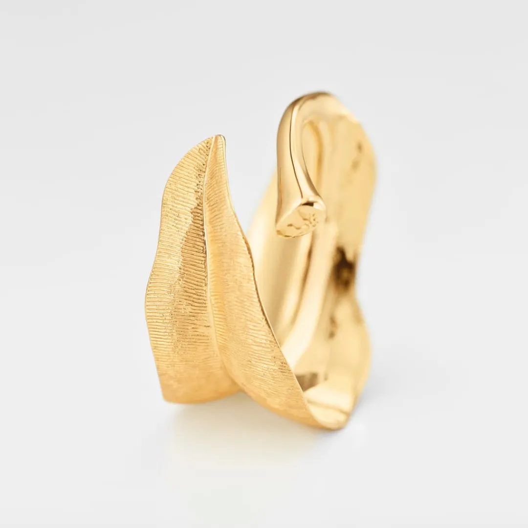Ole Lynggaard Ringe | Leaves ring medium