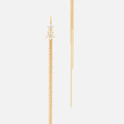 Ole Lynggaard Ohrring Anhänger | Lotus Chain ohrring-anhänger 14 cm