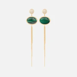 Ole Lynggaard Ohrringpaare | Lotus ohrstecker pavé