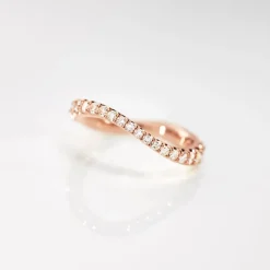 Ole Lynggaard Ringe | Love Bands Ring gebogen weit