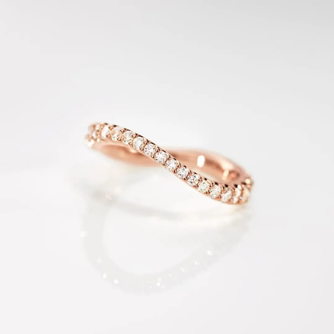 Ole Lynggaard Ringe | Love Bands Ring gebogen weit