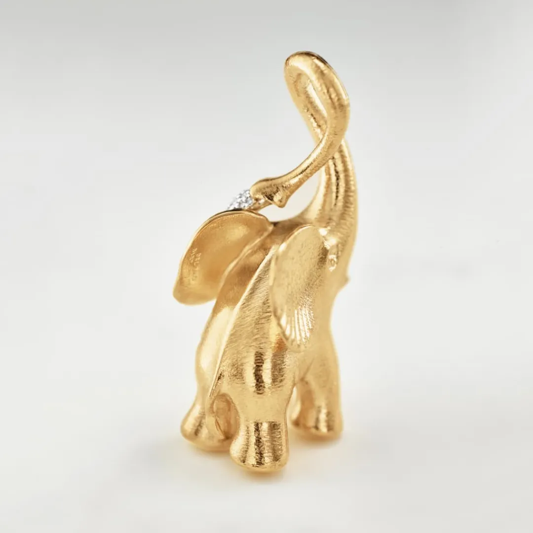 Ole Lynggaard Halsketten | Schmucksets | Love-Collier mit Elephant-Anhänger, groß