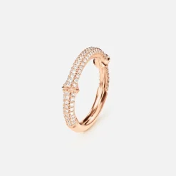 Ole Lynggaard Ringe | Nature ring IV pavé