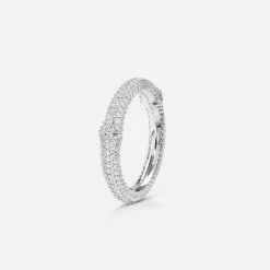 Ole Lynggaard Ringe | Nature ring IV pavé