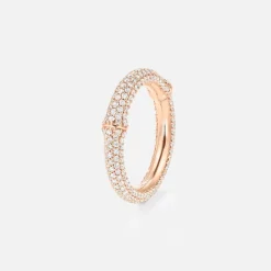 Ole Lynggaard Ringe | Nature ring IV pavé