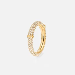 Ole Lynggaard Ringe | Nature ring IV pavé