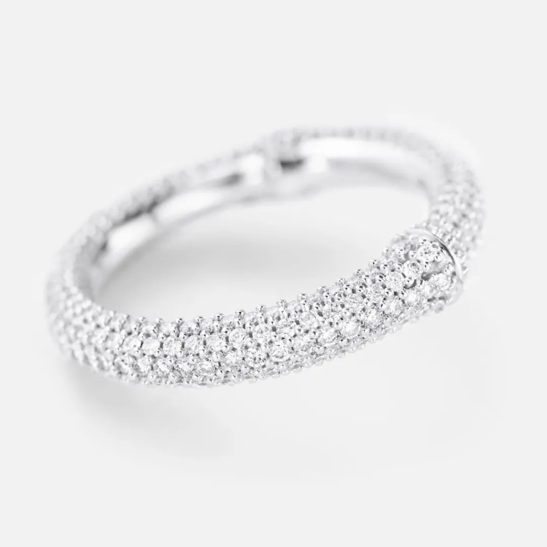 Ole Lynggaard Ringe | Nature ring IV pavé