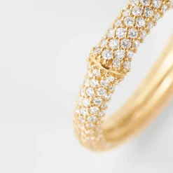 Ole Lynggaard Ringe | Nature ring IV pavé