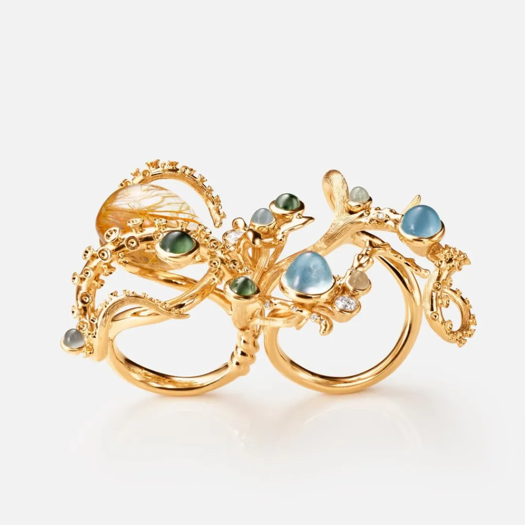 Ole Lynggaard Ringe | Hochkarätige Juwelierkunst | Octopus-Ring