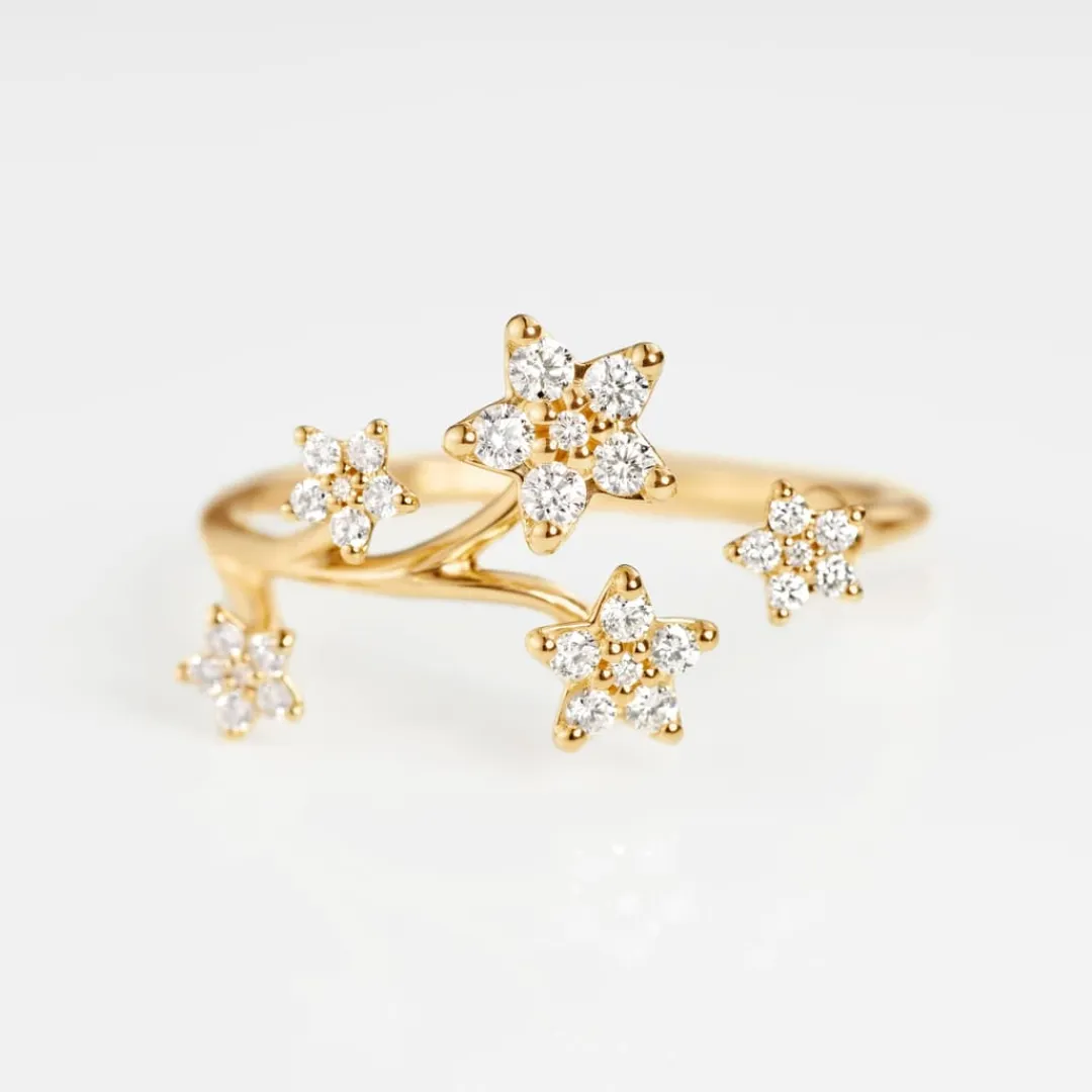 Ole Lynggaard Ringe | Shooting Stars-Ring gross