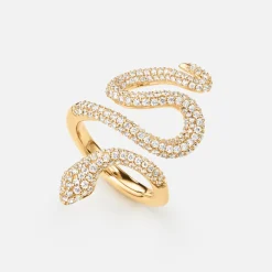 Ole Lynggaard Ringe | Snakes diamantpavé-ring mittel