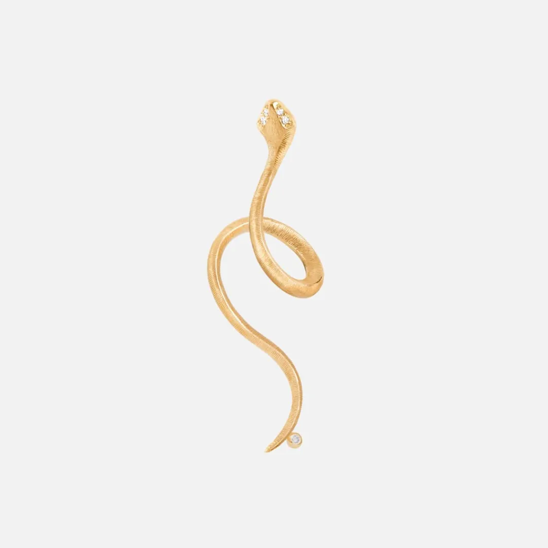Ole Lynggaard Ohrring-Einzelstücke | Snakes earring