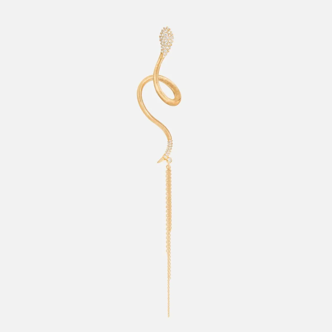 Ole Lynggaard Ohrring-Einzelstücke | Snakes earring