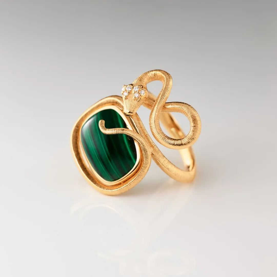 Ole Lynggaard Ringe | Snakes ring petite