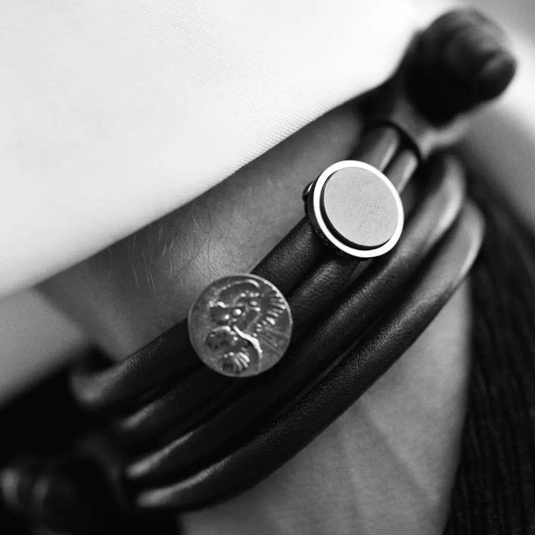 Ole Lynggaard Armbänder | Armbänder | Sweet drops leather bracelet men's