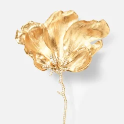 Ole Lynggaard Broschen | Wild Rose brooch large