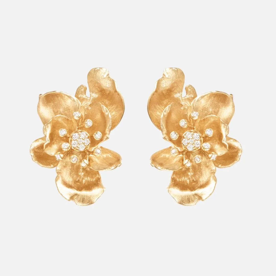 Ole Lynggaard Ohrringpaare | Wild Rose stud earrings