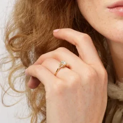 Ole Lynggaard Ringe | Winter Frost Solitaire Ring