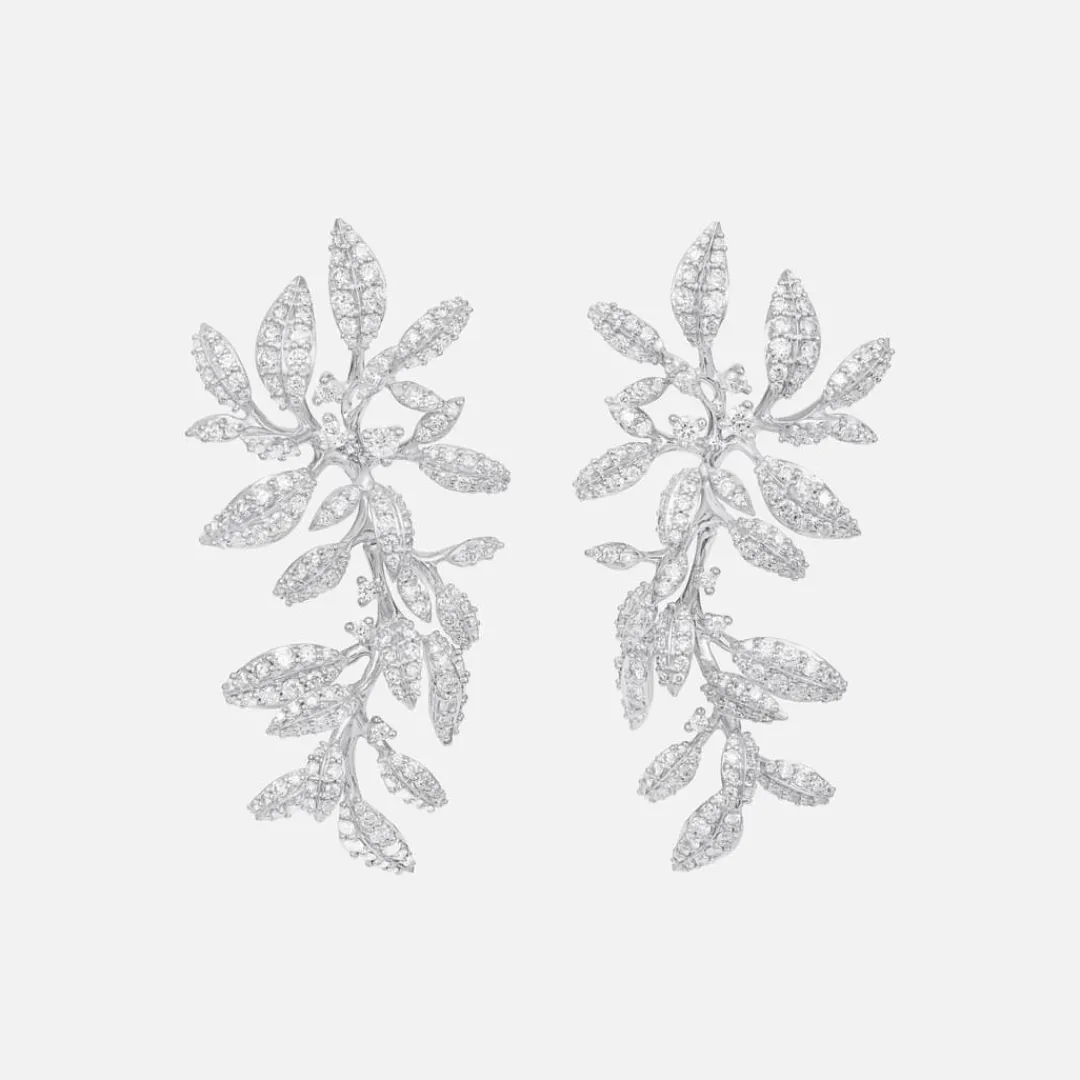 Ole Lynggaard Ohrringpaare | Hochkarätige Juwelierkunst | Winter Frost-Ohrclips